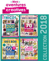 Mes Aventures Créatives - Collection de 4 magazines