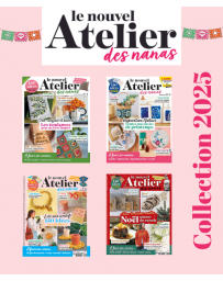 Collection 2025 complète - LE NOUVEL ATELIER des NANAS : 4 numéros collectors