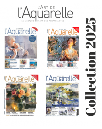 Collection 2025 complète - L'Art de l'Aquarelle : 4 numéros collectors