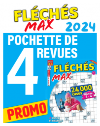 Pack Mots Fléchés MAX 2025 - 4 revues