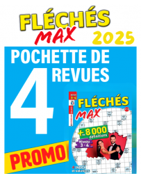 Pack Mots Fléchés MAX 2025 - 4 revues