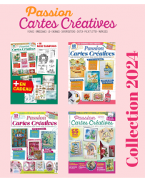Pack PASSION CARTES CRÉATIVES collection 2024 - 4 numéros