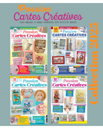 Pack PASSION CARTES CRÉATIVES collection 2025 - 4 numéros