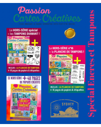 Pack PASSION CARTES CRÉATIVES - Hors-séries Encre et Tampon