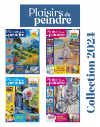 Collection 2024 complète - Plaisirs de Peindre : 4 numéros collectors