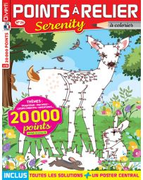 Points à Relier Serenity 24 - Thèmes : Traditions, Far West, Loisirs creatifs, Inventions...