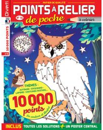 Points à relier de Poche 14 - A colorier - Thèmes Automne - Cocooning - Laponie - Coutumes festives