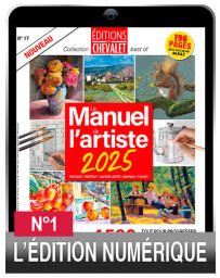TÉLÉCHARGEMENT : Le manuel de l'artiste 2025  - Editions du Chevalet n°17