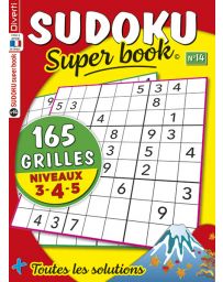 SUDOKU Super book 14 - Niveaux 3-4-5