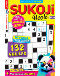 Sukoji Book n°6 - Niveaux facile et moyen