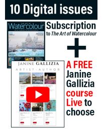 10-issue subscription + A FREE Live Course with Janine Gallizia