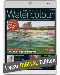 DIGITAL Edition 1-year Subscription - The Art of Watercolour magazine