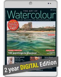 Digital Edition 2-year renewal Subscription - The Art of Watercolour magazine