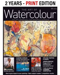 2 year Subscription - PRINT Edition - The Art of Watercolour magazine