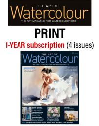 1-year Subscription - PRINT Edition - The Art of Watercolour magazine