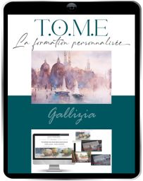 T.O.M.E. le programme de formation 100% aquarelle de Janine Gallizia - Version nomade