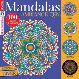 100 Mandalas A Colorier Adultes & Enfants: Livre à Colorier - 100