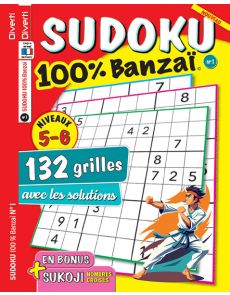 Sudoku 100% Banzaï numéro 2 - Avec 132 grilles niveaux 5, 6