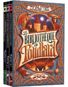 La bibliothèque de Poudlard - Coffret en 3 volumes - JK Rowling
