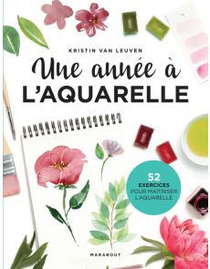 Une année à l'aquarelle - Kristin Van Leuven, Audrey Dinghem (Traducteur)