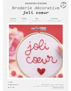 Kit Broderie Joli Cœur - French Kits