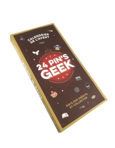 Calendrier de l'avent : 24 pin's geek - Pin's pop inédits et collector