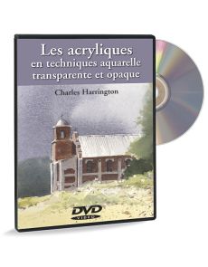 Les acryliques en techniques aquarelle transparente et opaque - DVD Les acryliques en techniques aquarelle transparente et opaque - DVD