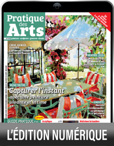 Pratique des Arts 182 - Capturer l'instant avec une peinture vivante et intime - Version numérique