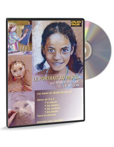 Le portrait au pastel par Marie-Pierre Le Sellin (DVD)