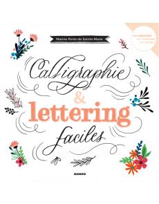 Calligraphie et lettering faciles - Livre de Marine Porte de Sainte-Marie