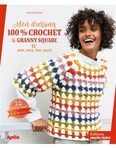 Mon dressing 100% crochet & granny square
