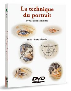 La technique du portrait - Huile, pastel, fusain – DVD