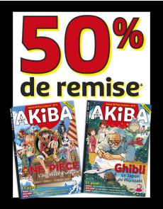 AKIBA - Abonnement 4 numéros avec 50% de remise