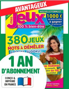 Mes Jeux Bien-Être - Abonnement 1 AN