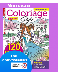 Abonnement 1 AN à Coloriage Style
