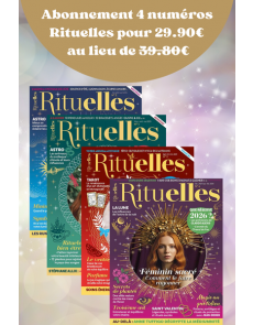 Abonnement au magazine Rituelles - 1 an - 4 numéros Abonnement au magazine Rituelles - 1 an - 4 numéros