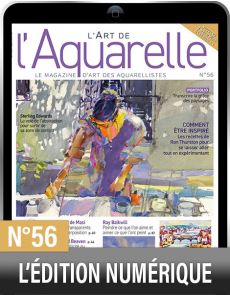 TELECHARGEMENT : L'Art de l'Aquarelle 56 en version numérique