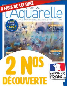 L'Art de l'Aquarelle découverte 2 numéros