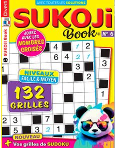 Sukoji Book n°6 - Niveaux facile et moyen