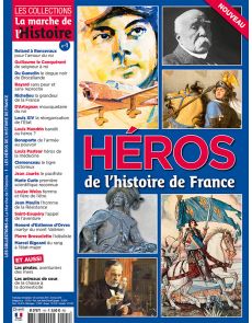 Héros de l'Histoire de  France - Les Collections de la Marche de l'Histoire - n°1