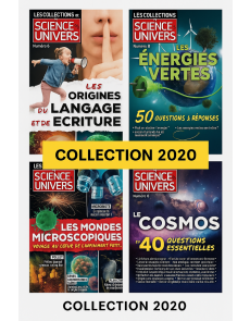 Collection 2020 complète - COLLECTIONS DE SCIENCE ET UNIVERS : 4 numéros collectors