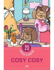 Cosy cosy -20 cartes à colorier