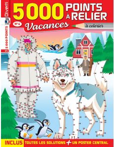 5 000 Points à relier numéro 4 - Vacances 5 000 Points à relier numéro 4 - Vacances