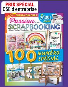 1 AN d'abonnement à Passion Scrapbooking