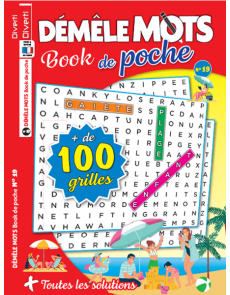 Démêle Mots Book de poche 19 avec plus de 100 grilles