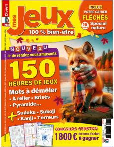 Mes Jeux 100 % Bien-Être 23 - Cahier Spécial nature