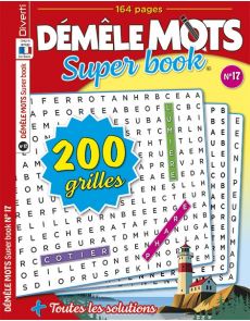 Démêle Mots Super Book n°17 - 200 grilles de jeu !