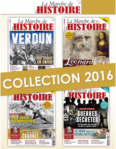 Collection 2016 complète - La Marche de l'Histoire : 4 numéros collectors