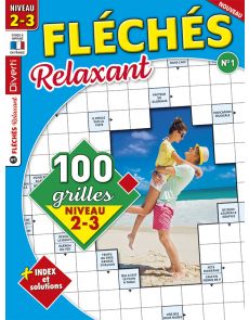 Magazine Fléchés Relaxant 01 - 100 grilles Niveau 2-3