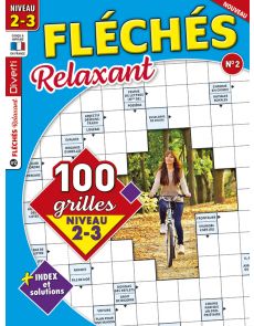 Magazine Fléchés Relaxant 02 - 100 grilles Niveau 2-3